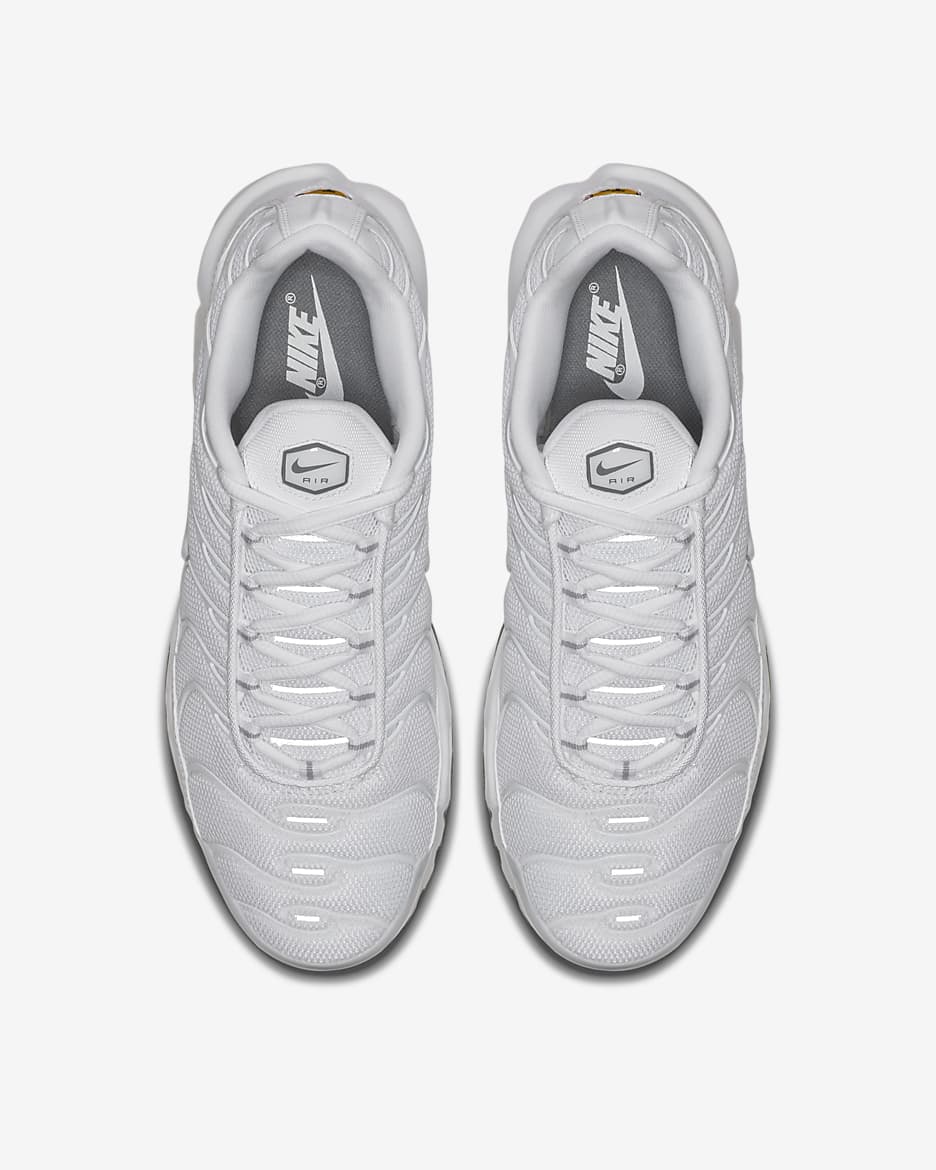 Nike air max plus men's grey best sale